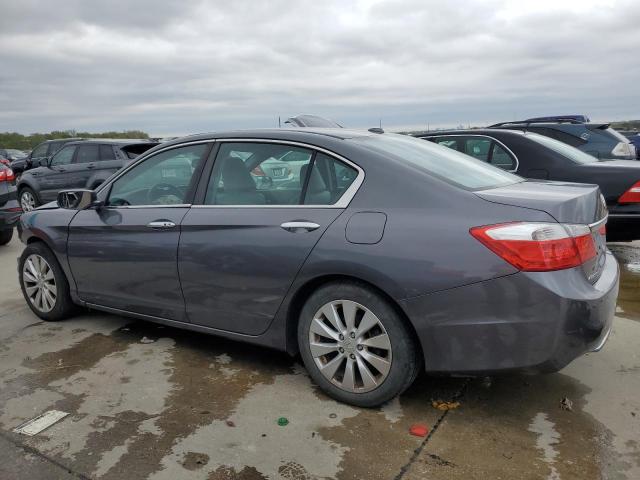 1HGCR2F86DA260075 - 2013 HONDA ACCORD EXL GRAY photo 2