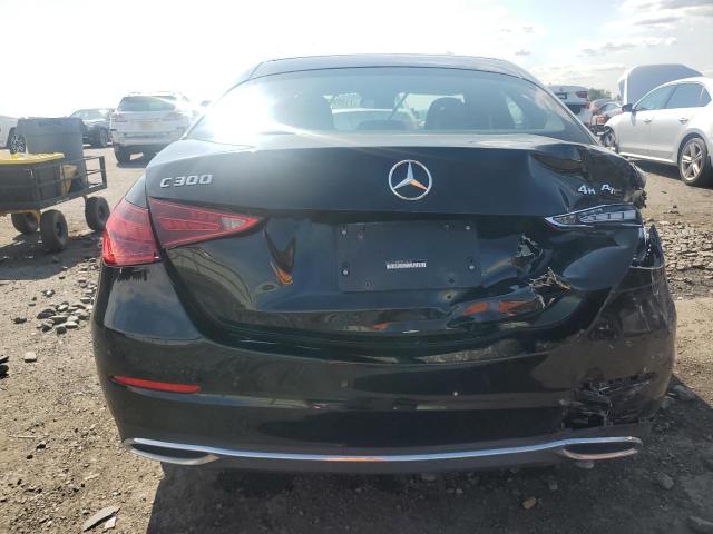 W1KAF4HB7NR018746 - 2022 MERCEDES-BENZ C 300 4MATIC BLACK photo 6