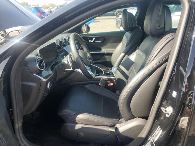 W1KAF4HB7NR018746 - 2022 MERCEDES-BENZ C 300 4MATIC BLACK photo 7