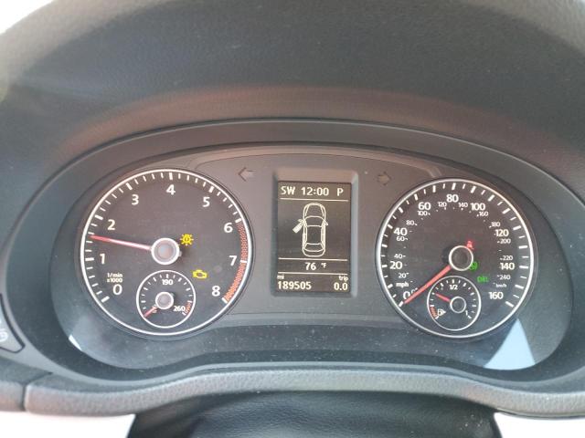 1VWBP7A30DC106701 - 2013 VOLKSWAGEN PASSAT SE BLACK photo 9