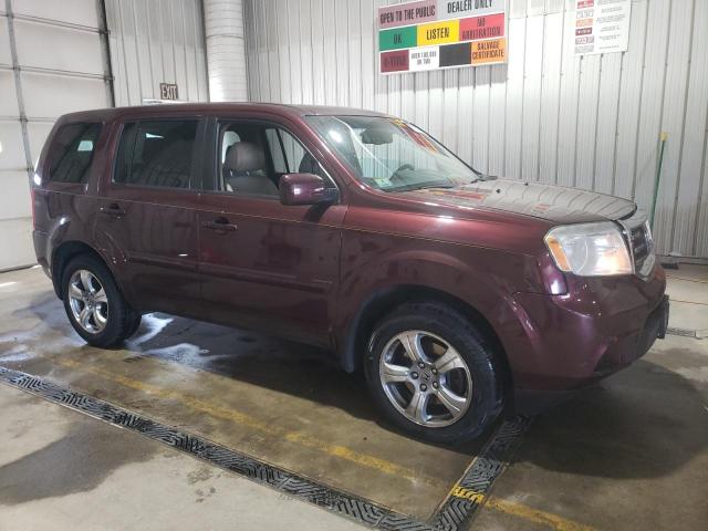 5FNYF4H56DB078265 - 2013 HONDA PILOT EXL برغندي صورة 4