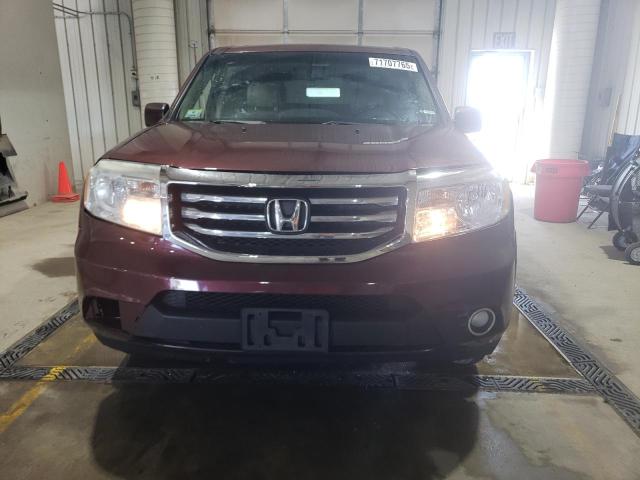 5FNYF4H56DB078265 - 2013 HONDA PILOT EXL برغندي صورة 5