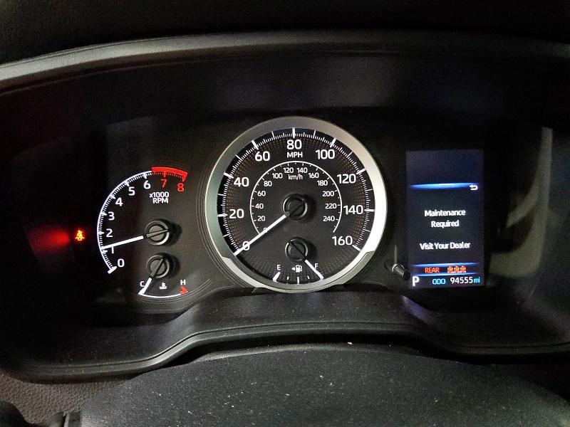 5YFEPMAE2NP388798 - 2022 TOYOTA COROLLA LE SILVER photo 9