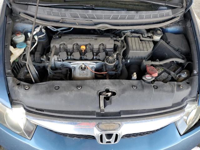 19XFA1F68AE072324 - 2010 HONDA CIVIC LX-S BLUE photo 11