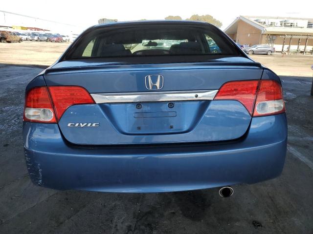 19XFA1F68AE072324 - 2010 HONDA CIVIC LX-S BLUE photo 6