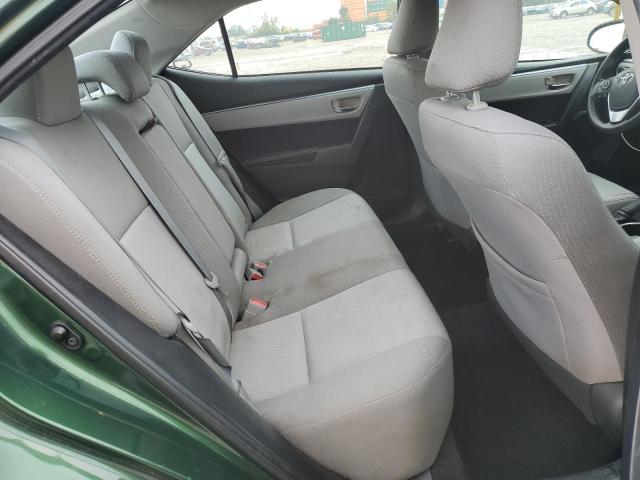 2T1BURHEXFC449699 - 2015 TOYOTA COROLLA L GREEN photo 10