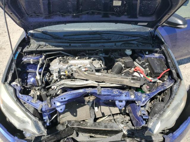 5YFBURHEXEP100668 - 2014 TOYOTA COROLLA L BLUE photo 11