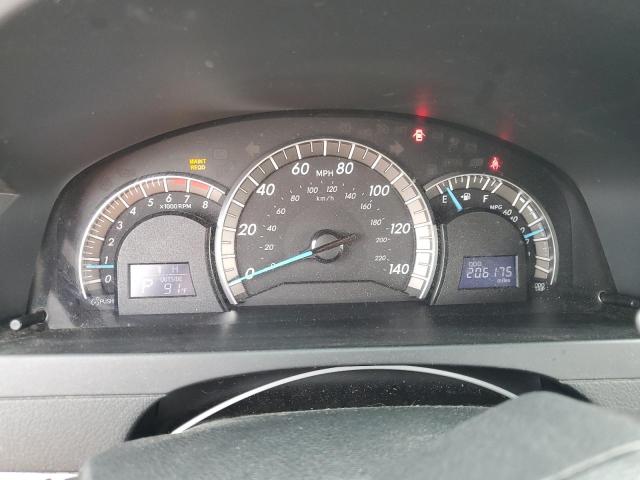 4T1BF1FK5CU115160 - 2012 TOYOTA CAMRY BASE BLACK photo 9