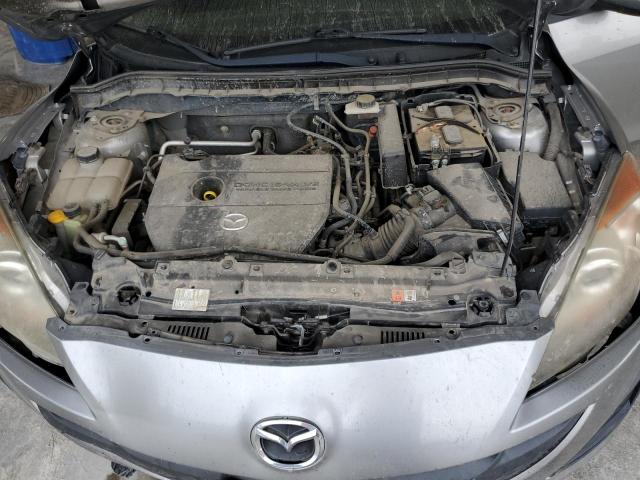 JM1BL1VF7B1364884 - 2011 MAZDA 3 I SILVER photo 11