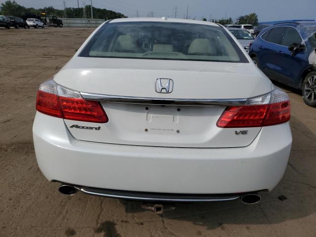 1HGCR3F86DA013886 - 2013 HONDA ACCORD EXL WHITE photo 6