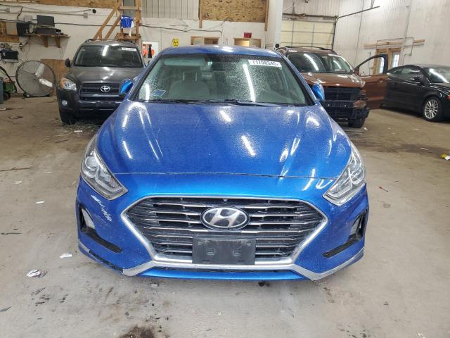 5NPE24AF9KH783304 - 2019 HYUNDAI SONATA SE BLUE photo 5