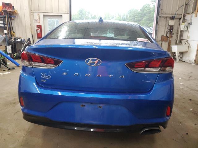 5NPE24AF9KH783304 - 2019 HYUNDAI SONATA SE BLUE photo 6