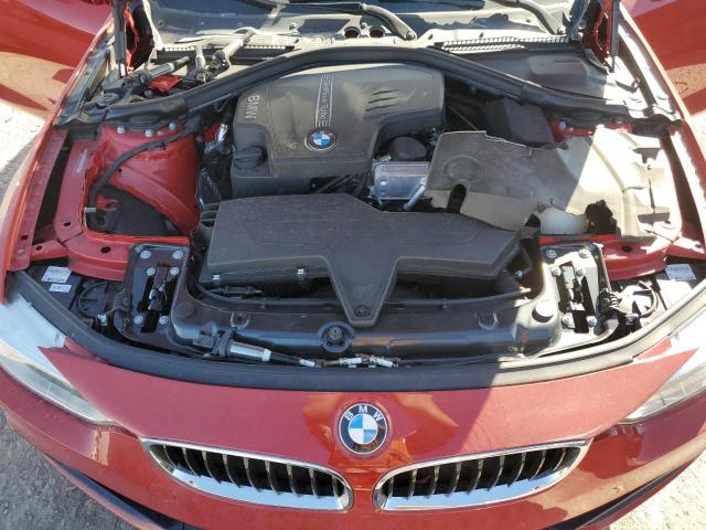 WBA3N7C52GK227393 - 2016 BMW 428 I RED photo 11