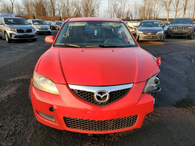 JM1BK32G871764536 - 2007 MAZDA 3 I RED photo 5