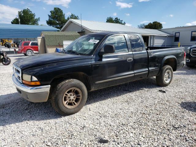 1B7GG22Y3WS526693 - 1998 DODGE DAKOTA BLACK photo 1