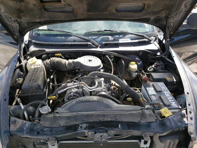 1B7GG22Y3WS526693 - 1998 DODGE DAKOTA BLACK photo 11