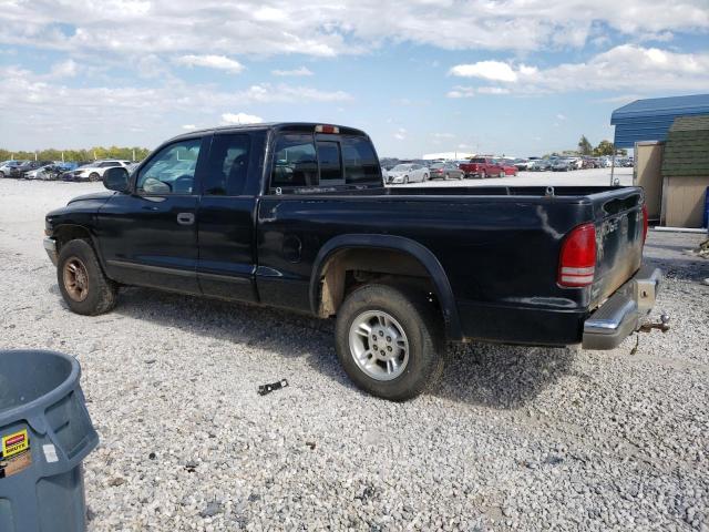 1B7GG22Y3WS526693 - 1998 DODGE DAKOTA BLACK photo 2