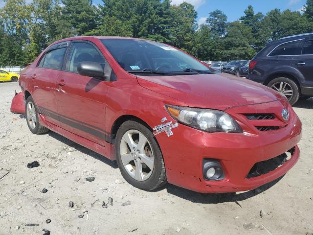 2T1BU4EE0BC658354 - 2011 TOYOTA COROLLA BASE წითელი ფოტო 4