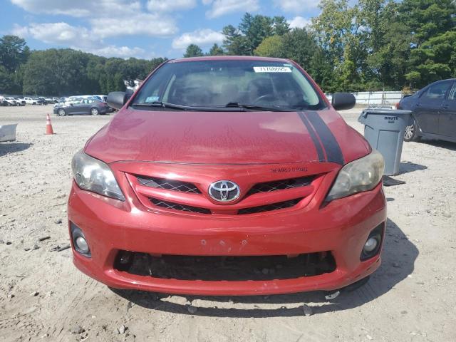 2T1BU4EE0BC658354 - 2011 TOYOTA COROLLA BASE წითელი ფოტო 5