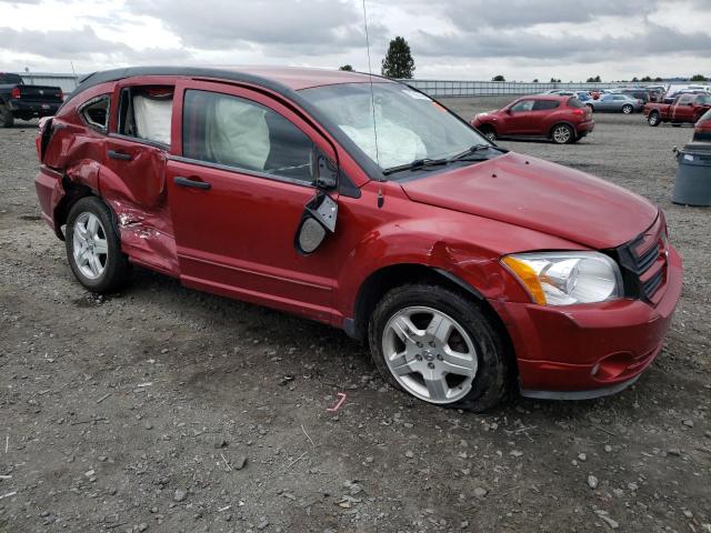 1B3HB48B38D704189 - 2008 DODGE CALIBER SXT RED photo 4