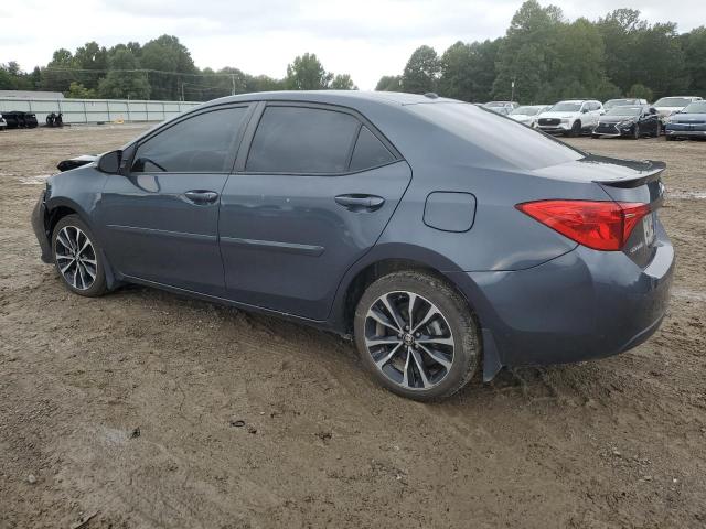 5YFBURHE8JP760346 - 2018 TOYOTA COROLLA L BLUE photo 2