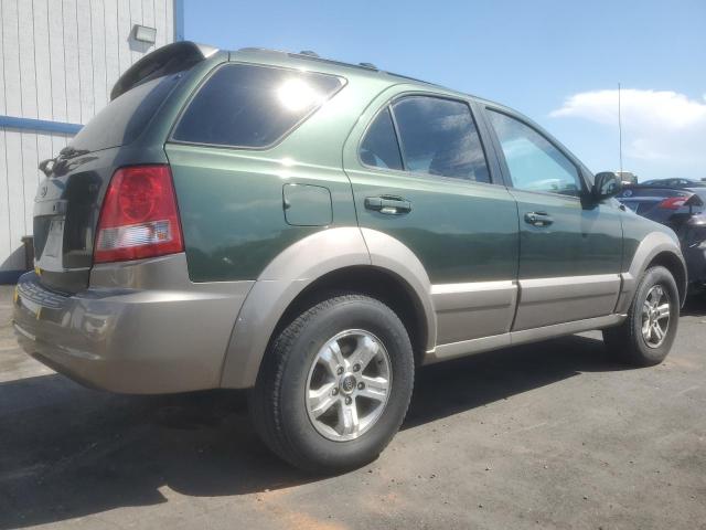 KNDJC733835108187 - 2003 KIA SORENTO EX GREEN photo 3