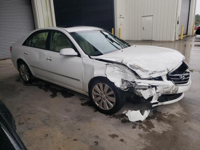 5NPEU46C39H434738 - 2009 HYUNDAI SONATA SE WHITE photo 4