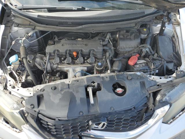 19XFB2F93FE020040 - 2015 HONDA CIVIC EXL ვერცხლისფერი ფოტო 11