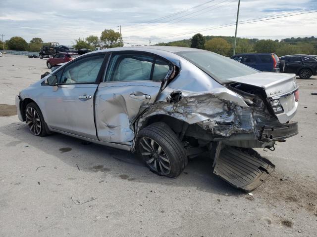 19XFB2F93FE020040 - 2015 HONDA CIVIC EXL ვერცხლისფერი ფოტო 2