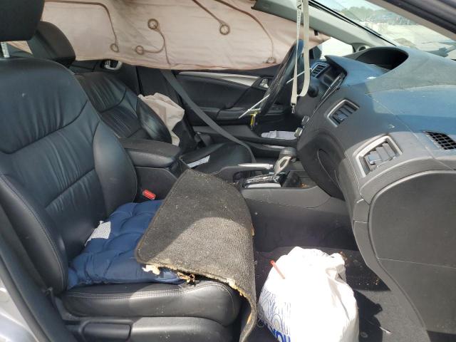 19XFB2F93FE020040 - 2015 HONDA CIVIC EXL ვერცხლისფერი ფოტო 7