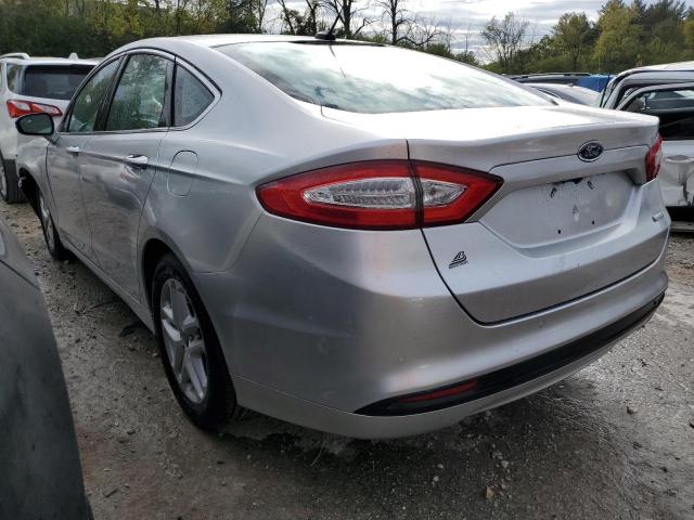 3FA6P0HD2ER227510 - 2014 FORD FUSION SE SILVER photo 2