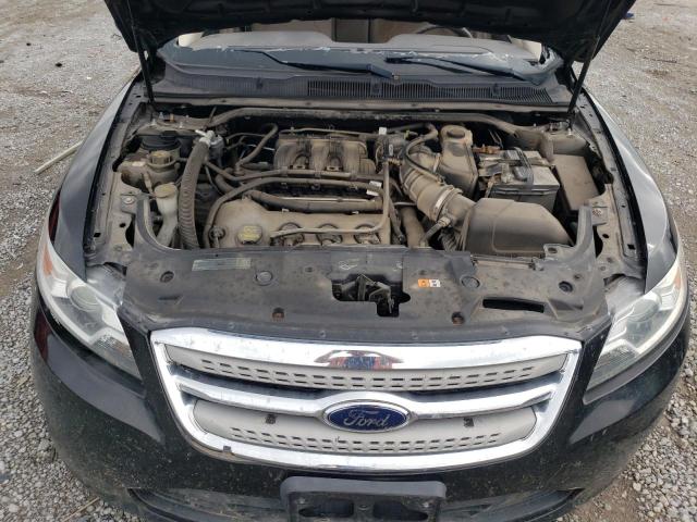 1FAHP2DW8AG152874 - 2010 FORD TAURUS SE BLACK photo 11