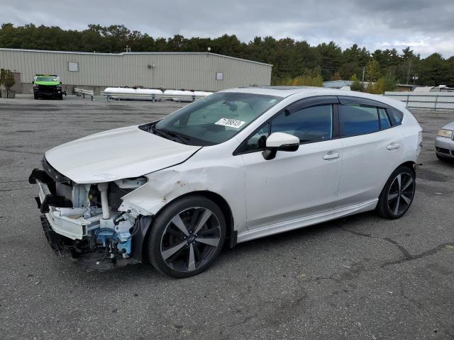 4S3GTAM65K3736749 - 2019 SUBARU IMPREZA SPORT WHITE photo 1