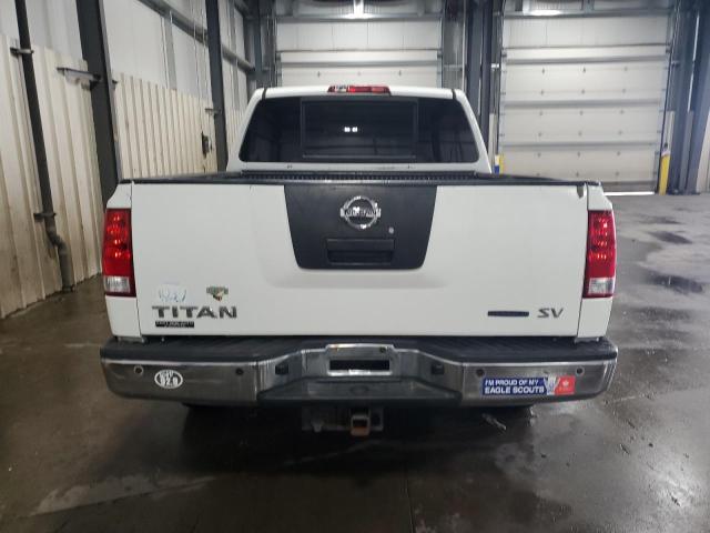 1N6BA0ED9CN303669 - 2012 NISSAN TITAN S Սպիտակ լուսանկար 6