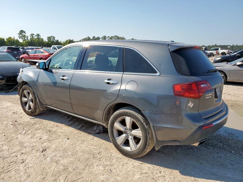 2HNYD2H36CH529965 - 2012 ACURA MDX TECHNOLOGY ნაცრისფერი ფოტო 2