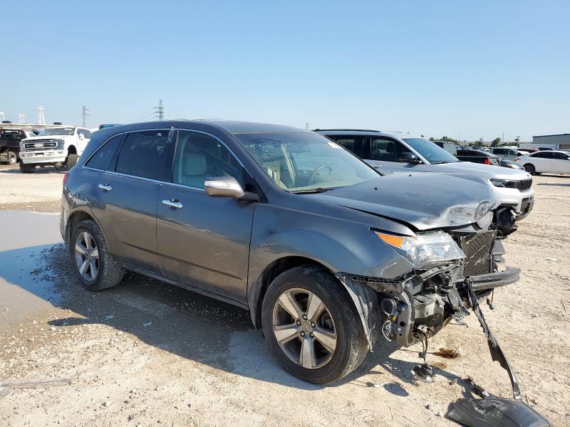 2HNYD2H36CH529965 - 2012 ACURA MDX TECHNOLOGY ნაცრისფერი ფოტო 4