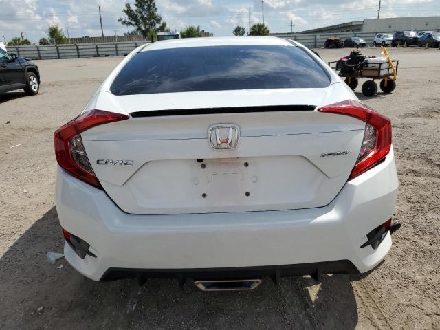 2HGFC2F86LH512258 - 2020 HONDA CIVIC SPORT თეთრი ფოტო 6