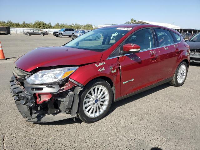 1FADP3R4XHL325453 - 2017 FORD FOCUS BEV RED photo 1