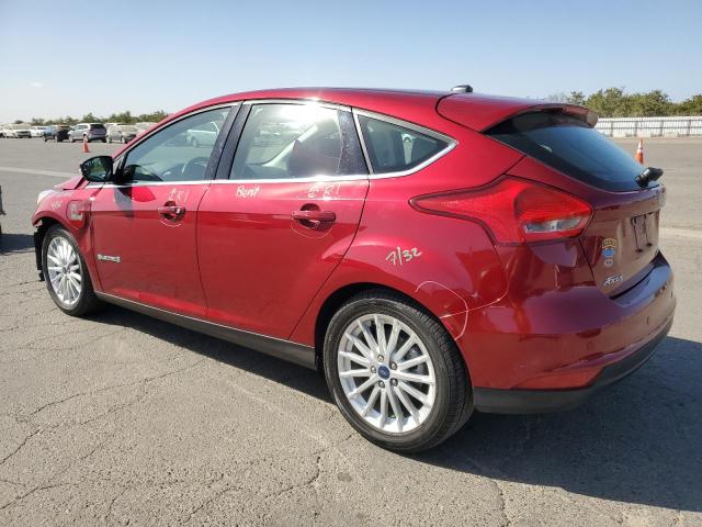 1FADP3R4XHL325453 - 2017 FORD FOCUS BEV RED photo 2