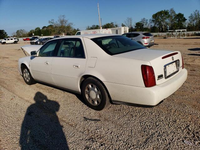 1G6KD54Y51U209788 - 2001 CADILLAC DEVILLE WHITE photo 2