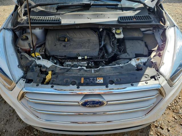 1FMCU0HD3JUD00081 - 2018 FORD ESCAPE SEL WHITE photo 12