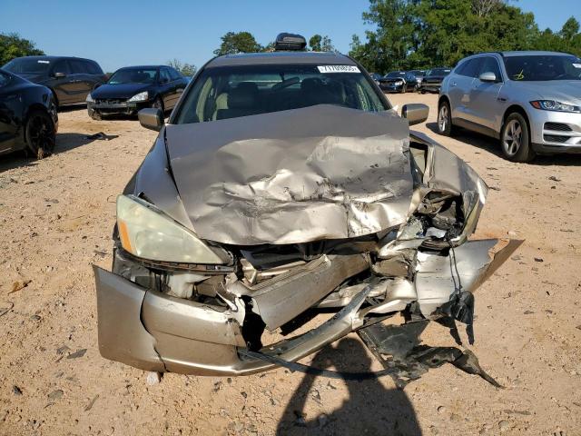 1HGCM66525A007817 - 2005 HONDA ACCORD EX GOLD photo 5