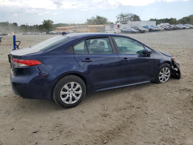 5YFEPMAE5MP206705 - 2021 TOYOTA COROLLA LE 蓝色 照片 3
