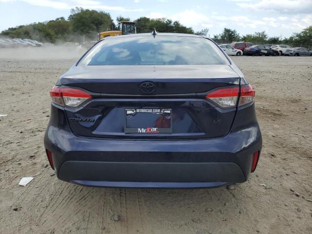 5YFEPMAE5MP206705 - 2021 TOYOTA COROLLA LE 蓝色 照片 6