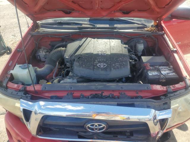 5TEUU42N66Z294860 - 2006 TOYOTA TACOMA ACCESS CAB RED photo 11