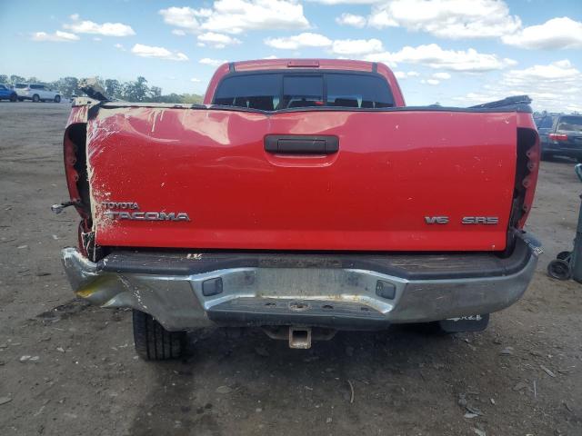 5TEUU42N66Z294860 - 2006 TOYOTA TACOMA ACCESS CAB RED photo 6