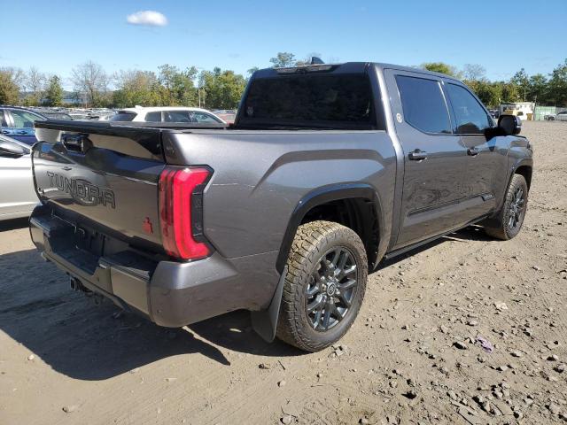 5TFNA5DB0NX010862 - 2022 TOYOTA TUNDRA CREWMAX PLATINUM Grau Foto 3