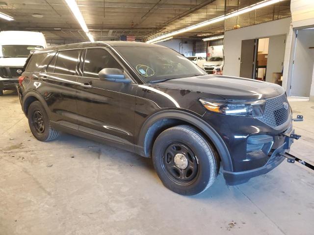 1FM5K8AB4NGA27114 - 2022 FORD EXPLORER POLICE INTERCEPTOR BLACK photo 4