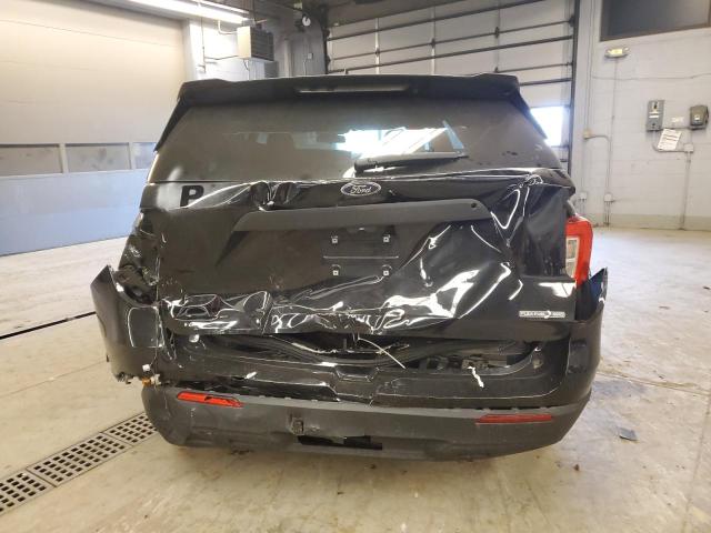 1FM5K8AB4NGA27114 - 2022 FORD EXPLORER POLICE INTERCEPTOR BLACK photo 6