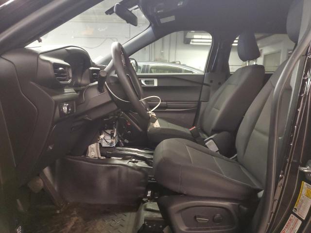 1FM5K8AB4NGA27114 - 2022 FORD EXPLORER POLICE INTERCEPTOR BLACK photo 7